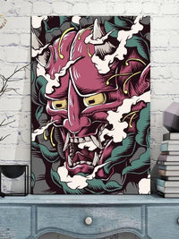 Tableau démon japonais style tatouage-1.jpg