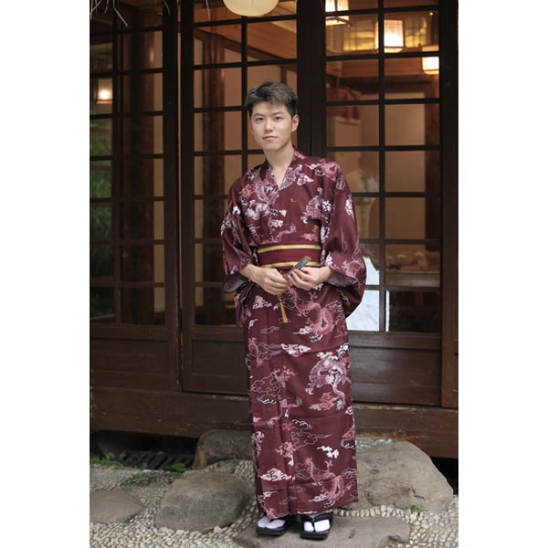 Kimono Japonais Homme Moderne Dragon-8.jpg