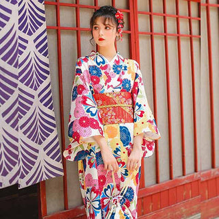 Kimono femme traditionnel japonais Haru