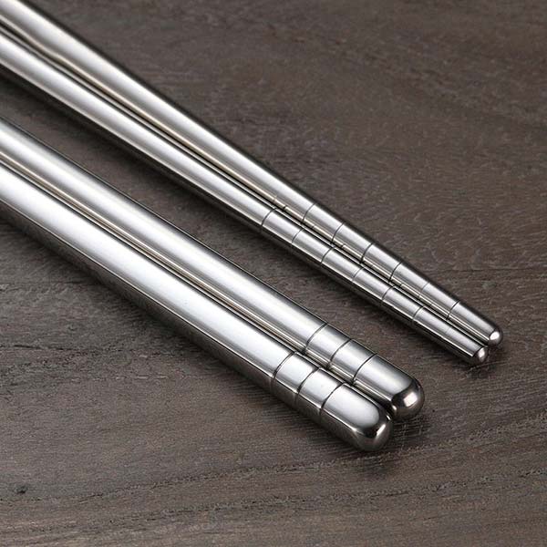 Baguettes japonaises modernes en inox