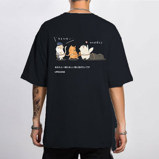 T-shirt japonais chats kawaii