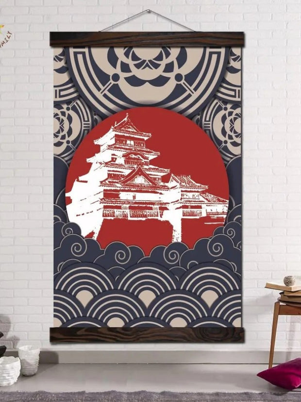 Tableau toile japonaise Ōshiro