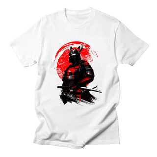 T-shirt japonais samouraï noir