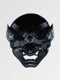 Masque japonais traditionnel démon Hannya rouge-1.jpg