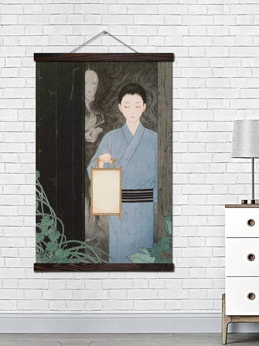 Tableau Traditionnel Japonais 'Paysage Nippon