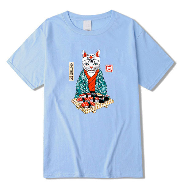 T-shirt chat maître sushis-3.jpg