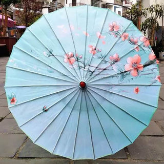 Ombrelle japonaise branches de cerisier