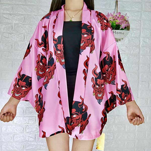 Veste style Haori motif démon japonais-0.jpg