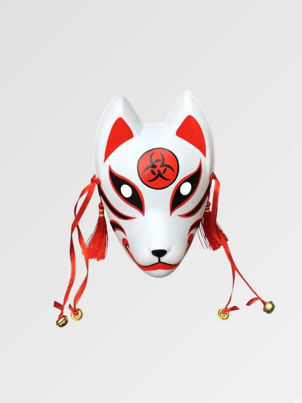 Masque Kitsune traditionnel Abunai