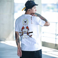 T-shirt japonais chat samouraï maudit-4.jpg