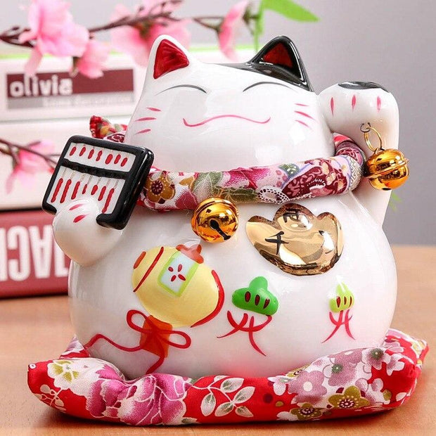 Chat Maneki Neko musicien