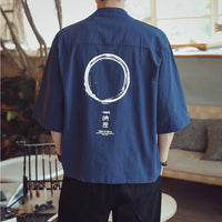 Veste Kimono Homme Moderne à Rayures-5.jpg