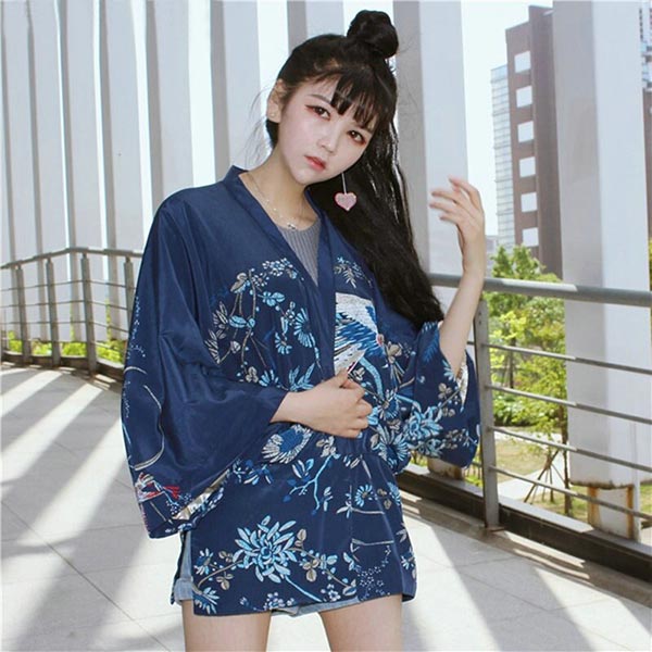 Veste de Kimono légers motifs japonais bleus-2.jpg
