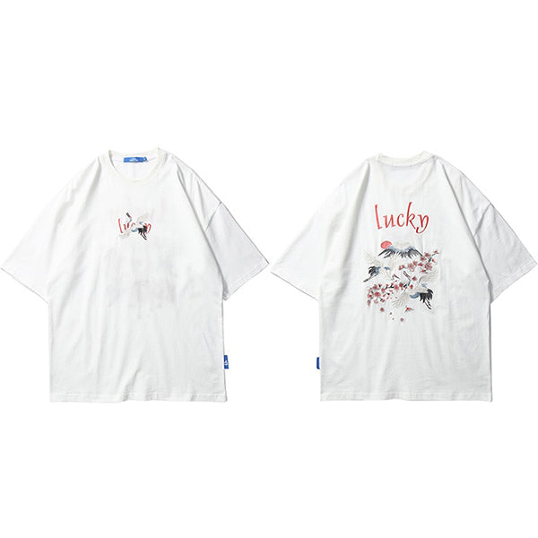 T-shirt japonais lucky grues-3.jpg