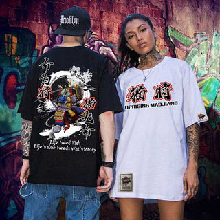 T-shirt japonais samouraï manga