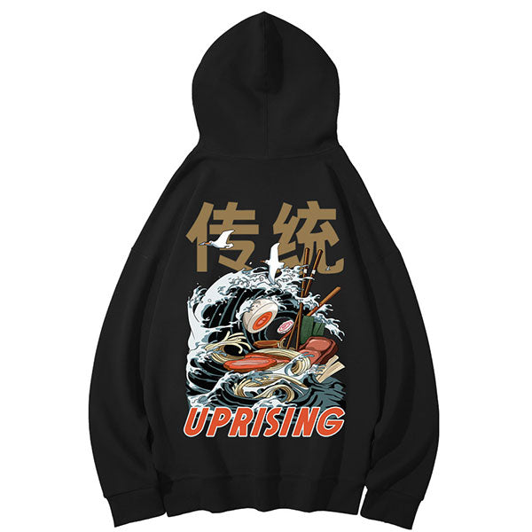 Sweat japonais vague de ramens