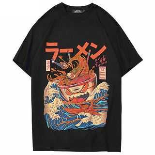 T-shirt japonais ramen Kanagawa