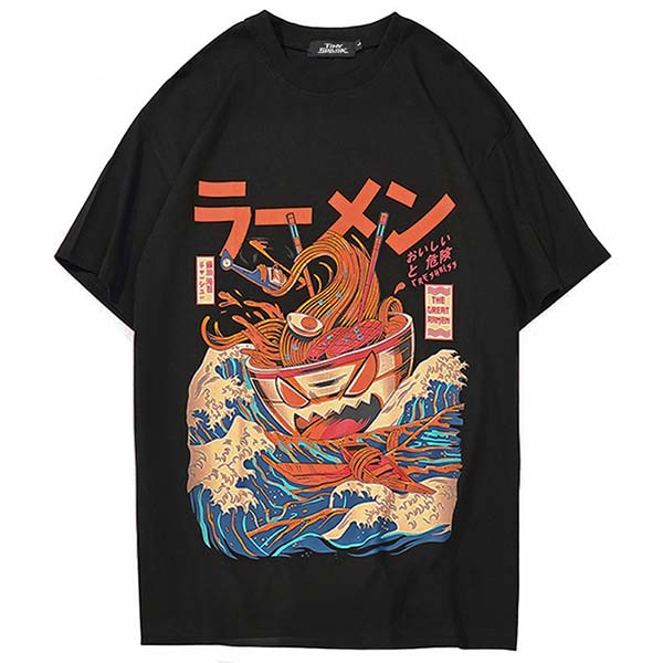 T-shirt japonais ramen Kanagawa