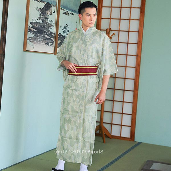 Kimono Homme Vert Japon Traditionnel-2.jpg