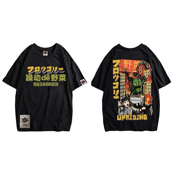 T-shirt japonais Yasai Attack-9.jpg