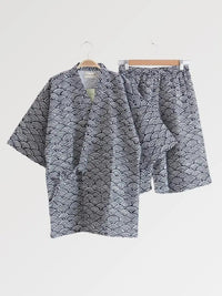 Jinbei pour homme motif japonais Seigaiha-0.jpg