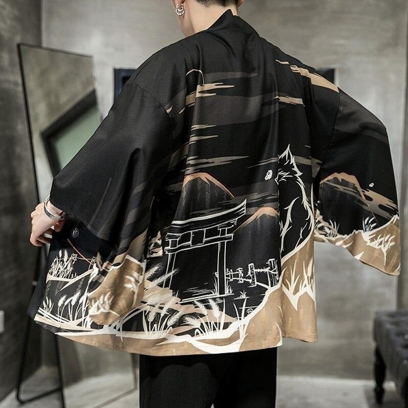 Veste Kimono Croquis Torii