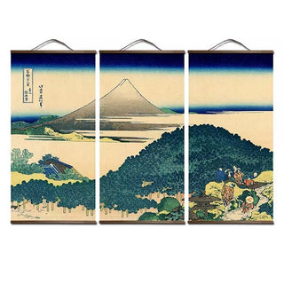 Tableau japonais 36 vues du mont Fuji