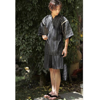 Jimbei japonais gris à rayures-3.jpg