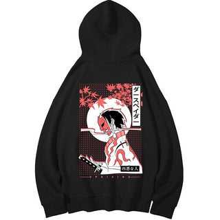 Sweat à capuche guerrier japonais