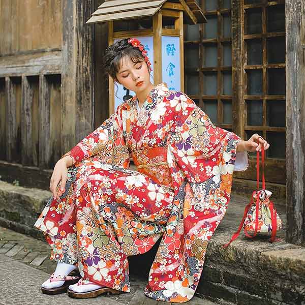 Style Japonais Femme Vetements Traditionnel Japonais Kimono