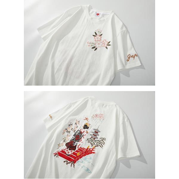 T-shirt paysage japonais Geisha-6.jpg