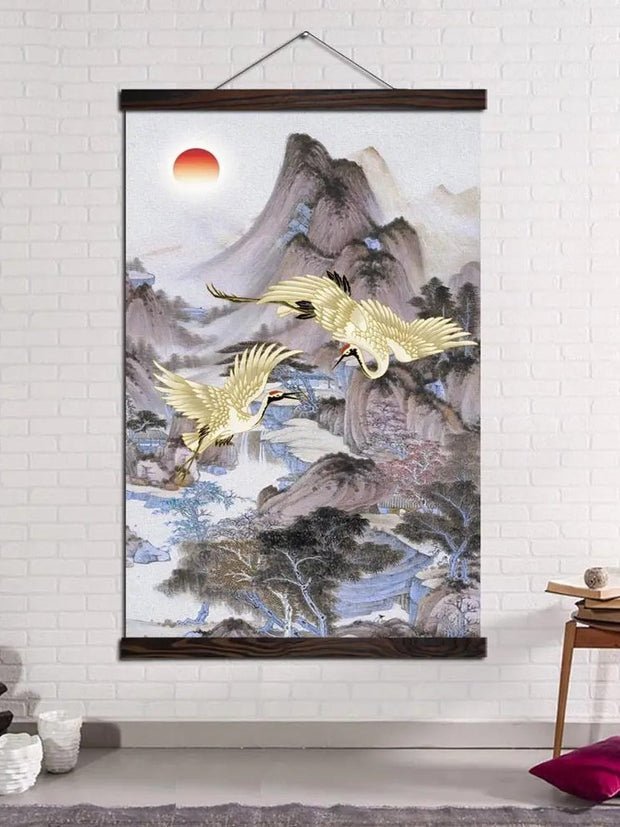 Tabeau paysage japonais