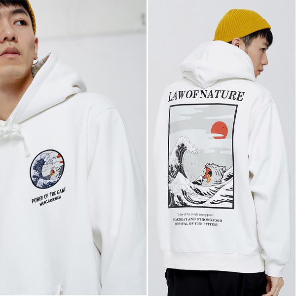 Sweat japonais vague de Kanagawa