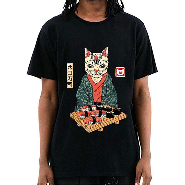 T-shirt chat maître sushis-1.jpg