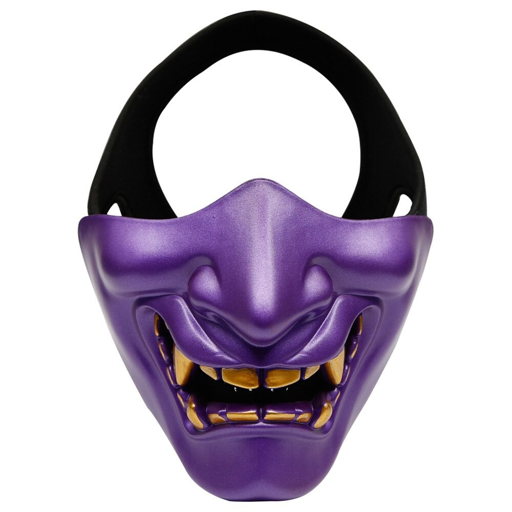 Masque de démon japonais Oni violet-0.jpg