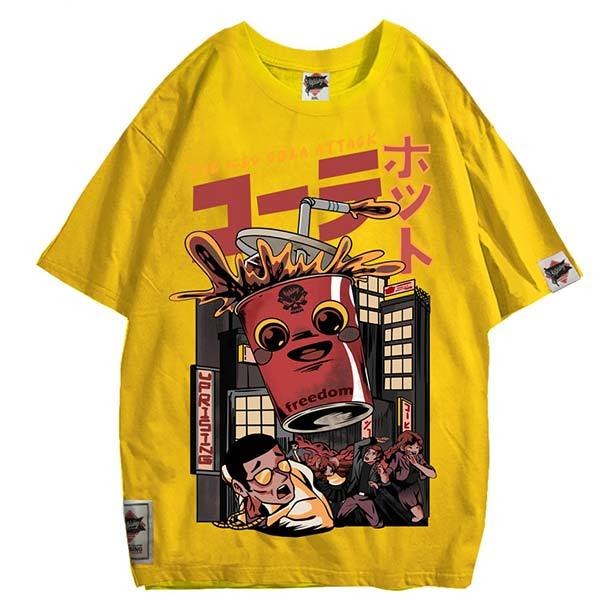 T-shirt japonais Cola attack-4.jpg