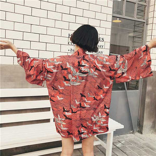 Kimono Haori motifs japonais