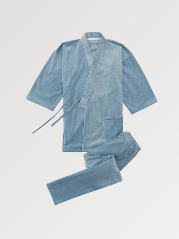 Jinbei pour homme hiver uni