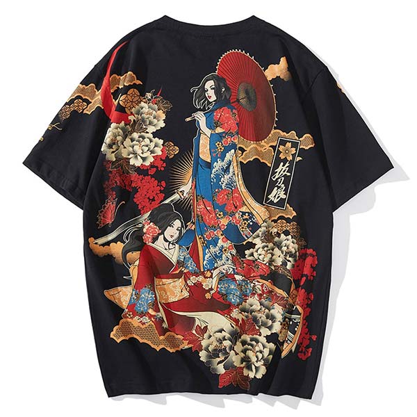 T-shirt japonais imprimé femmes kimono-0.jpg