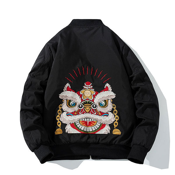 Veste Sukajan style bomber motif japonais