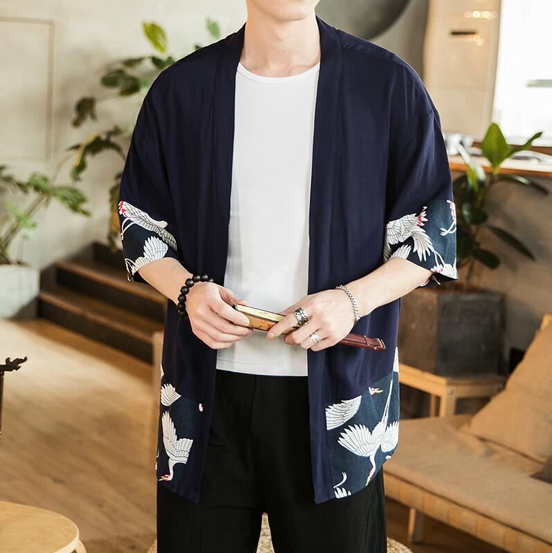 Veste kimono homme japonais hotsell