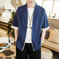 Veste Kimono Décontracté Homme