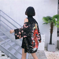 Veste kimono court dragon rouge-3.jpg