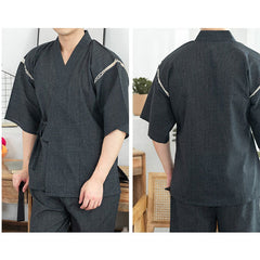 Jinbei pour homme gris chiné-3.jpg