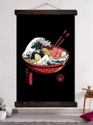 Tableau Kanagawa ramen