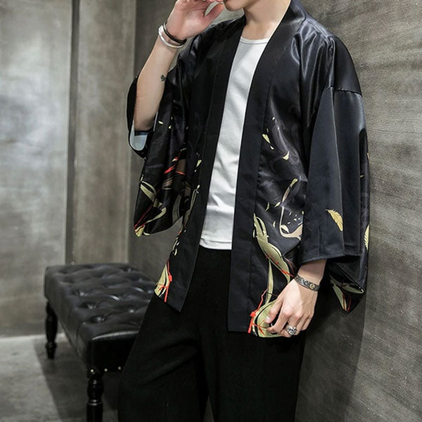 Veste Kimono Homme Motifs Plumes-2.jpg