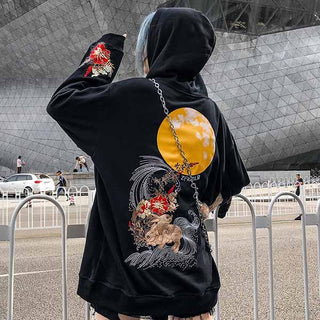 Sweat japonais lapin lunaire