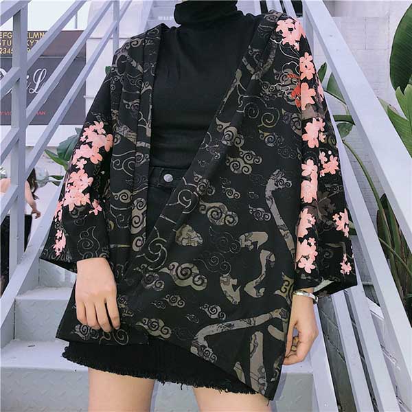 Veste kimono court dragon rouge-2.jpg
