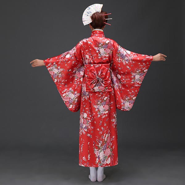 Kimono satiné style japonais rouge-2.jpg