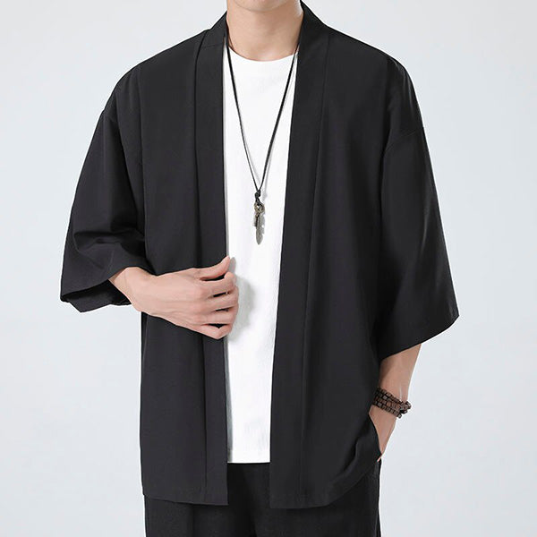 Veste Kimono Unie Pastel